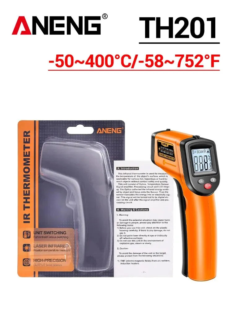 ANENG TH201 High sensitivity digital infrared measuring gun