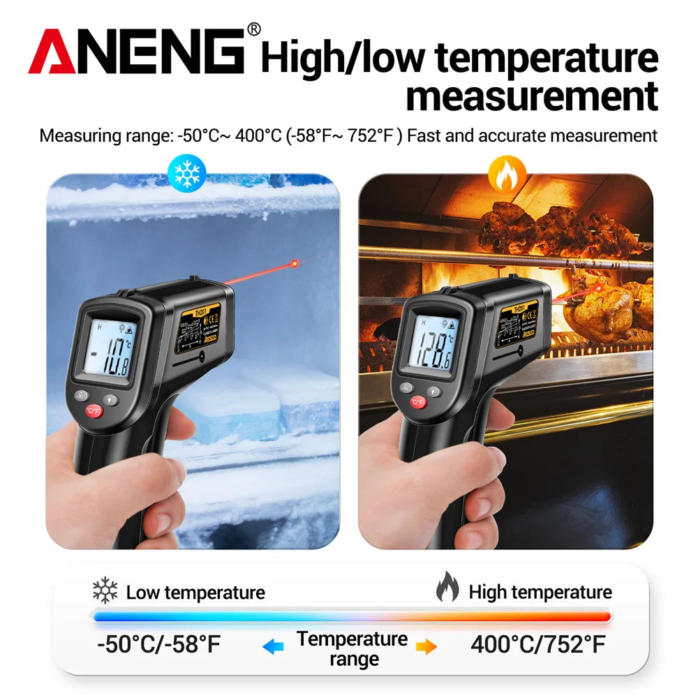 ANENG TH201 High sensitivity digital infrared measuring gun