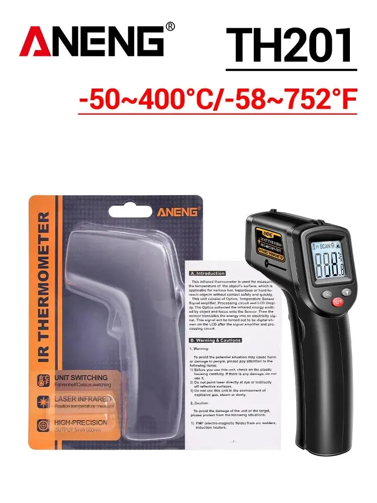 ANENG TH201 High sensitivity digital infrared measuring gun